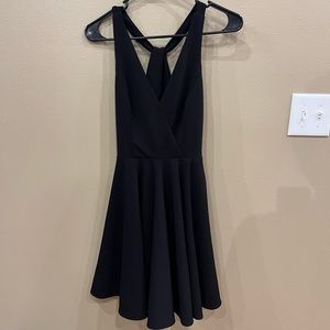 Black Lulus Mini Dress